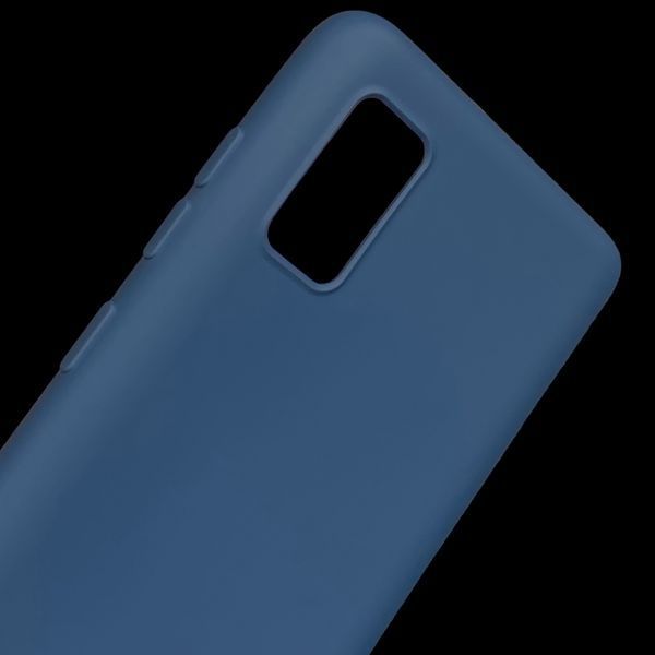 Чехол Full Soft Case для Samsung A415 (A41) Dark Blue 00000003282 фото