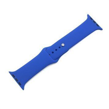 Ремінець Apple Watch Silicone 42/44mm Blue 00000002652 фото
