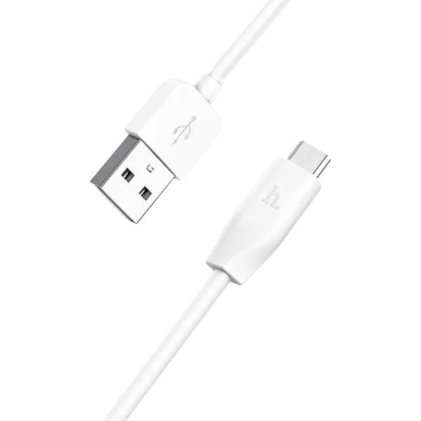 Кабель HOCO X1 Rapid Micro USB 2m White 00000005861 фото