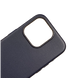 Чохол WAVE Premium Leather Edition Case with Magnetic Ring iPhone 15 Pro (ink) 00000007308 фото 2