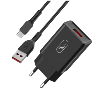 МЗП SkyDolphin SC36V MicroUSB 1USB/2.4A (Чорний) 00000007669 фото