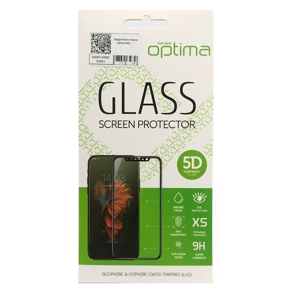 Защитное стекло Optima 5D для iPhone 6 Black 00000001686 фото