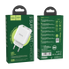 МЗП Hoco N5 1USB + Type-C PD20W+QC3.0 White 00000002365 фото 3