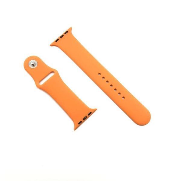 Ремінець Apple Watch Silicone 42/44mm New apricot 00000002663 фото
