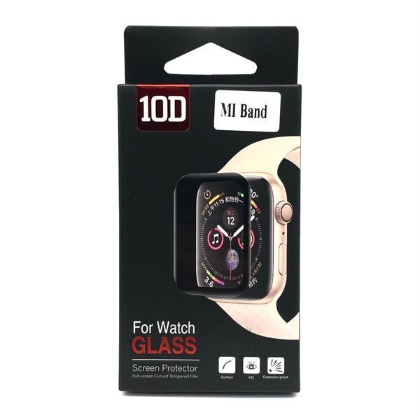 Защитное стекло 10D PET+ PMMA for Mi Band 5 black 00000001286 фото