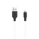 Кабель HOCO X21 Silicone Lightning 1m Black&White 00000005868 фото 3