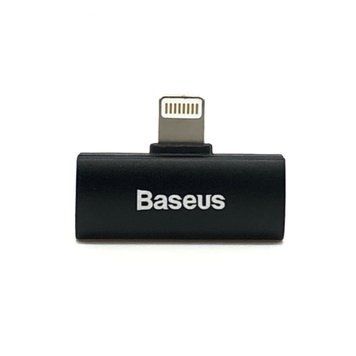 Переходник Baseus L46 Lightning Male to 2 Lightning Female Black 00000002546 фото