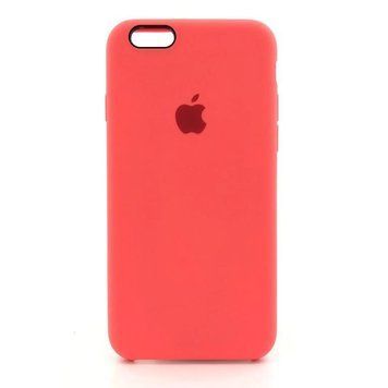 Чехол Silicone case iPhone 6/6S coral 00000004428 фото