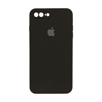 Чохол Silicone Case Full Camera Square side for iPhone 7/8 Plus Black 00000008816 фото