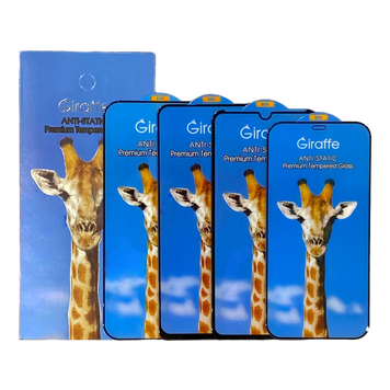 Захисне скло Giraffe Anti-static glass for iPhone 7Plus /8 Plus чорне 00000001489 фото
