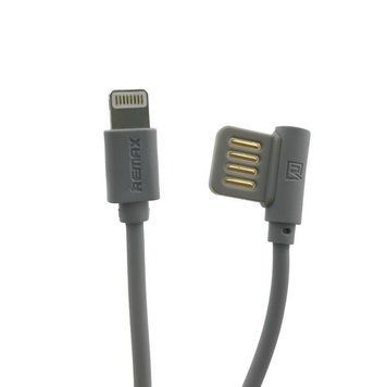 Кабель Remax Rayen RC-075i for Lightning 1m 2,1A Grey 00000002078 фото