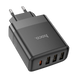 МЗП HOCO C127A Intelligent four-port PD45W(1C3A) Black 00000008947 фото 2