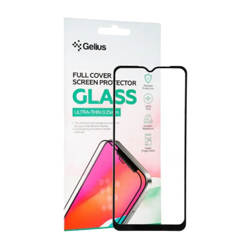 Захисне скло Gelius Full Cover Ultra-Thin 0.25mm для Samsung M236 (M23) Black 00000001445 фото