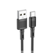 Кабель HOCO X83 Victory charging data cable для Type-C 2A/1m. Black 00000005869 фото 1