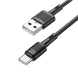 Кабель HOCO X83 Victory charging data cable для Type-C 2A/1m. Black 00000005869 фото 2
