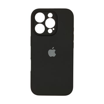 Чохол Silicone Case Full Camera for iPhone 16 Pro Black 00000008428 фото
