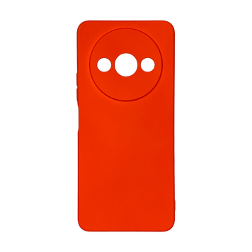Чехол Soft Silicone Case для Xiaomi Redmi A3/Poco C61 (красный) 00000007724 фото