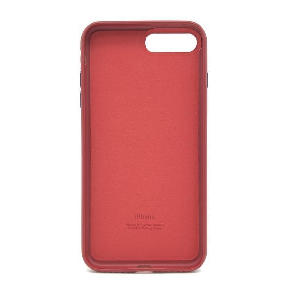 Чохол Leather Case Full for iPhone 7 Plus/8 Plus red 00000003539 фото