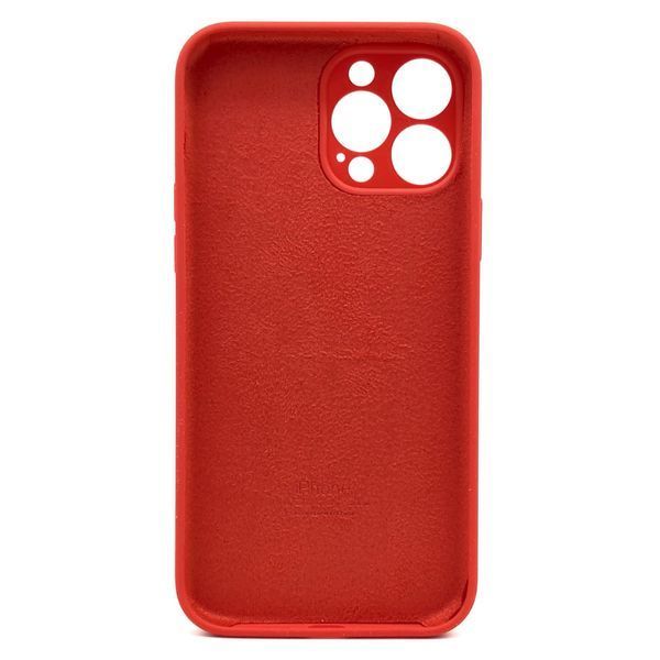 Чехол Silicone Case Full Camera для iPhone 13 Pro Max Red 00000003788 фото