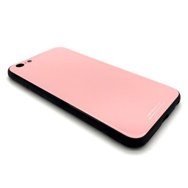 Чохол iPaky Glass Series for iPhone 6Plus/6S Plus Pink 00000003491 фото