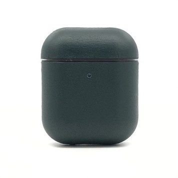 Чехол для AirPods LEATHER CASE ORIGINAL Midnight Green 00000003239 фото