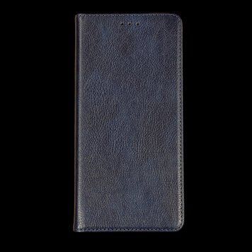 Чехол-книга Leather Fold для Xiaomi Redmi Note 12 Pro 4G (Темно-синий) 00000004894 фото