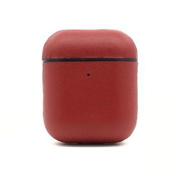 Чехол для AirPods LEATHER CASE ORIGINAL Red 00000003240 фото