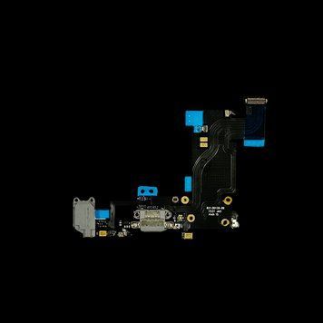 Шлейф Flat cable Apple iPhone 6S plus with charge connector grey 00000005084 фото