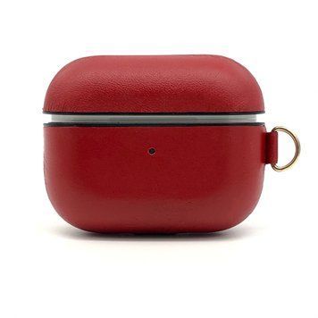 Чехол для AirPods Pro LEATHER CASE ORIGINAL Red 00000003241 фото
