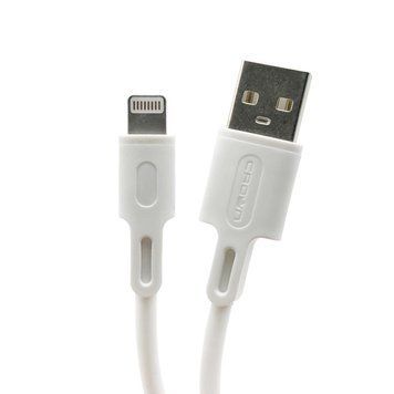 Кабель Crown СMCU-003L USB- Lightning (iPhone) білий 00000001891 фото