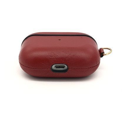 Чехол для AirPods Pro LEATHER CASE ORIGINAL Red 00000003241 фото