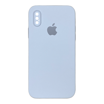 Чехол Silicone Case Full Camera Square side for iPhone XS Lilac 00000003839 фото