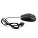 Мишка USB Merlion MS-Zero, довжина кабеля 115см, 2 кнопки+scroll, (98х60х36 мм), Black, Q200 00000002400 фото 5