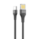 Кабель Proove Double Way Silicone Type-C 2.4A (1m) (black) 00000002002 фото 1