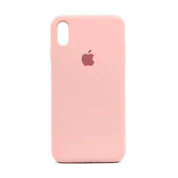 Чехол Silicone Case Full for iPhone X/XS Pink 00000004176 фото