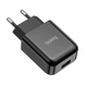МЗП HOCO N2 Vigour 1USB/2A Black 00000002360 фото 1