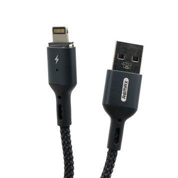 Кабель Remax Cigan Powerful Magnet Connection for Lightning RC-156i 3A/1m. Black 00000002055 фото