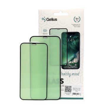 Защитное стекло Gelius Green Life для iPhone 12 Pro Max Black 00000001450 фото