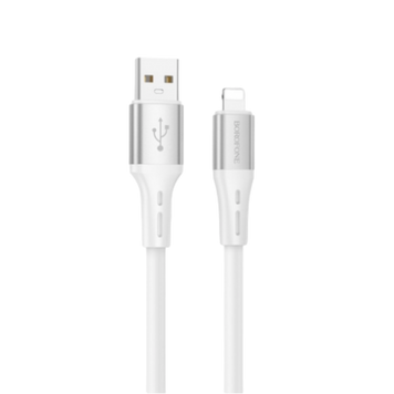 Кабель BOROFONE BX88 Solid PD silicone обеспечивающий данный cable для iP White 00000006800 фото