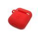 Чехол for AirPods силиконовый SLIM тех.пак Red 00000003254 фото 2