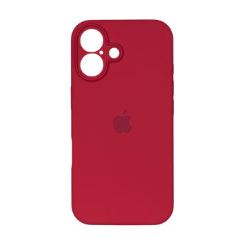 Чохол Silicone Case Full Camera for iPhone 16 Marsala 00000008230 фото
