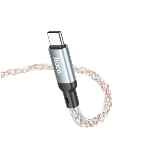 Кабель HOCO U112 Shine PD charging data cable for iP Gray 00000006802 фото