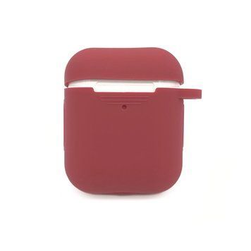 Чехол for AirPods силиконовый SLIM тех.пак Marsala 00000003253 фото