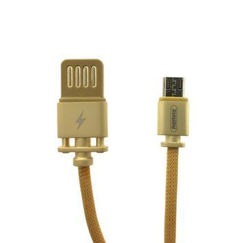 Кабель Remax Dominator Fast Char RC-064m MicroUSB Gold 1m 00000002061 фото