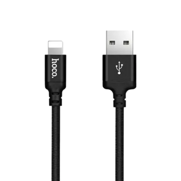 Кабель HOCO X14 Times Speed Lightning 2A/2m Black 00000006900 фото