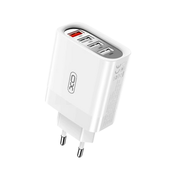МЗП XO L100 4USB (1USB QC3.0+3USB 2.4A) White 00000002390 фото
