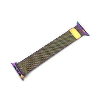Ремінець Apple Watch Milanese Loop 42/44 Oil-rainbow 00000002628 фото