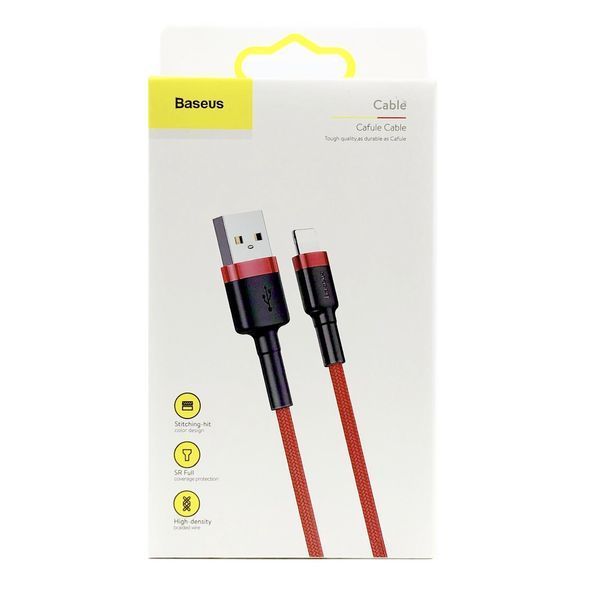 Кабель Baseus Cafule for Ligtning Red 2m 00000001852 фото
