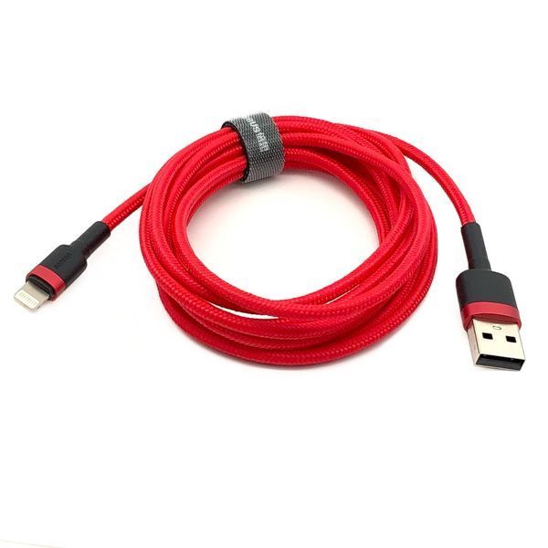 Кабель Baseus Cafule for Ligtning Red 2m 00000001852 фото