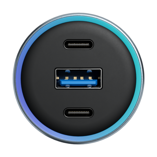 ОЗУ Proove Super Charge 130W (2 Type-C + USB) (metal gray) 00000000045 фото